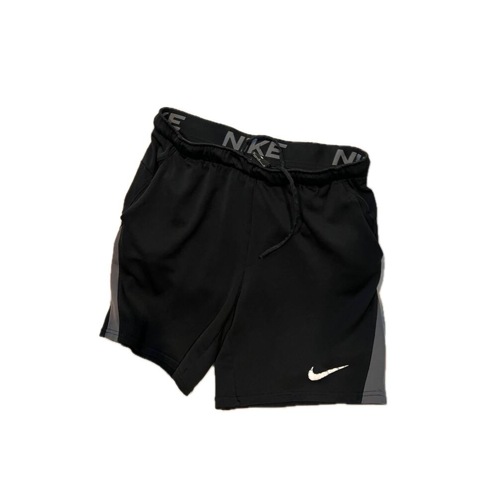 Nike Dri Fit Black Training Shorts Mens Med